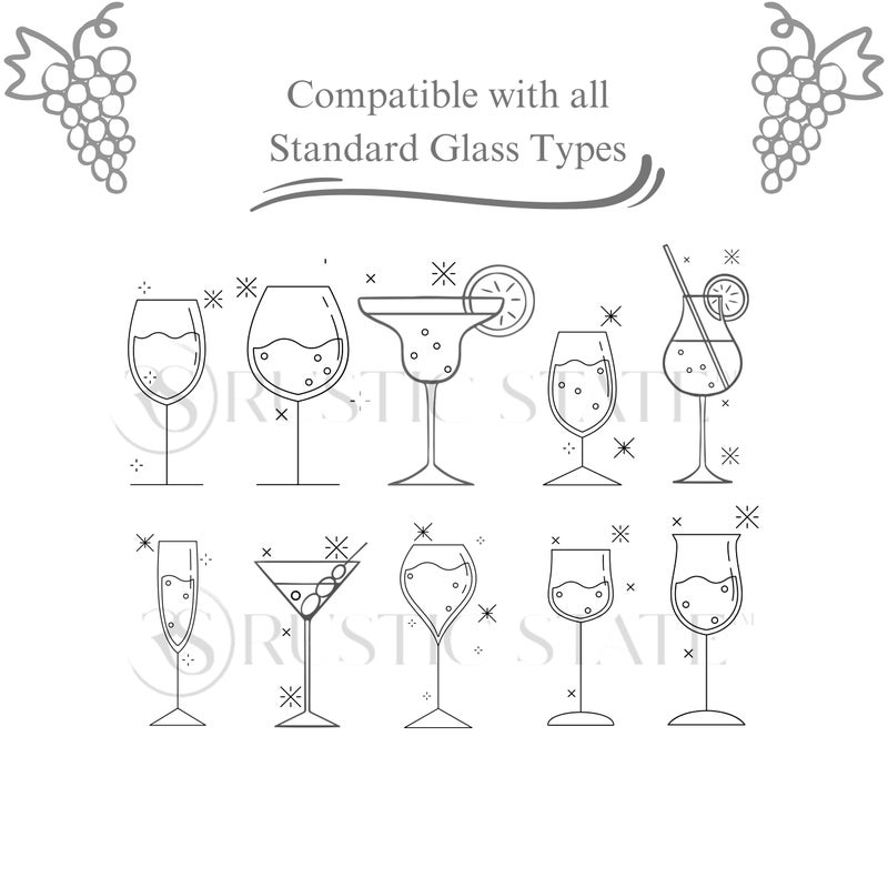 Rustic State Vigo Wine Glass Rack Under Cabinet - Wine Glass Holder Under Cabinet Wooden Stemware Holders - 4 Adjustable Rows - Up to 12 Wine Glass Capacity - 12 Inch Depth - Natural - Image 4